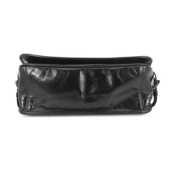 プラダ ショルダーバッグ トライアングルロゴ ソフトルックス レザー 2VD073 PRADA 黒