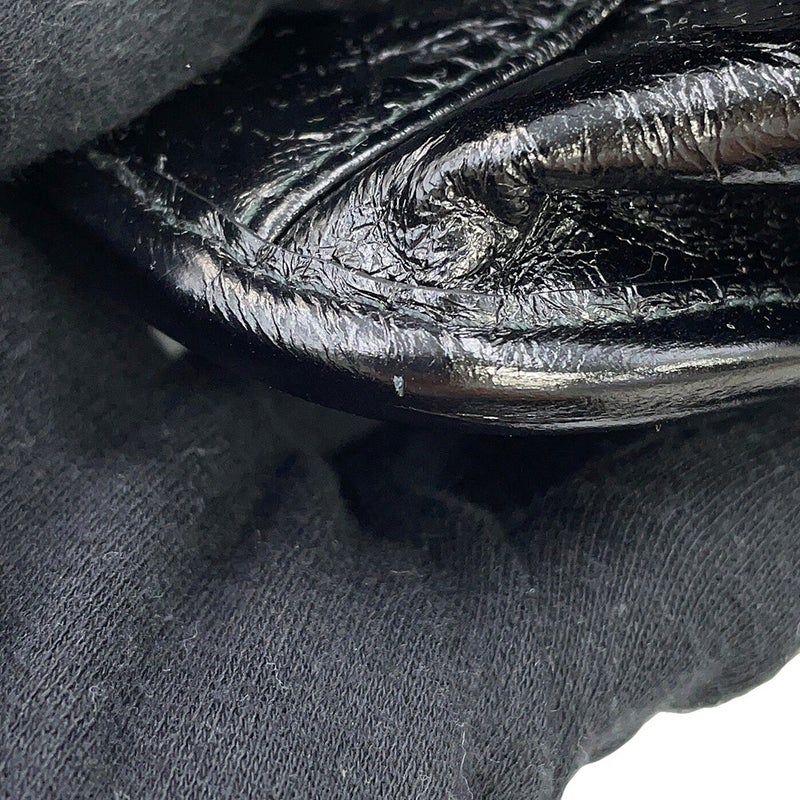 プラダ ショルダーバッグ トライアングルロゴ ソフトルックス レザー 2VD073 PRADA 黒