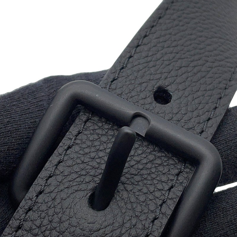 ルイヴィトン ショルダーバッグ ワクシーカーフレザー ボーディング・メッセンジャー M15265 ヴィトン ブラック 黒