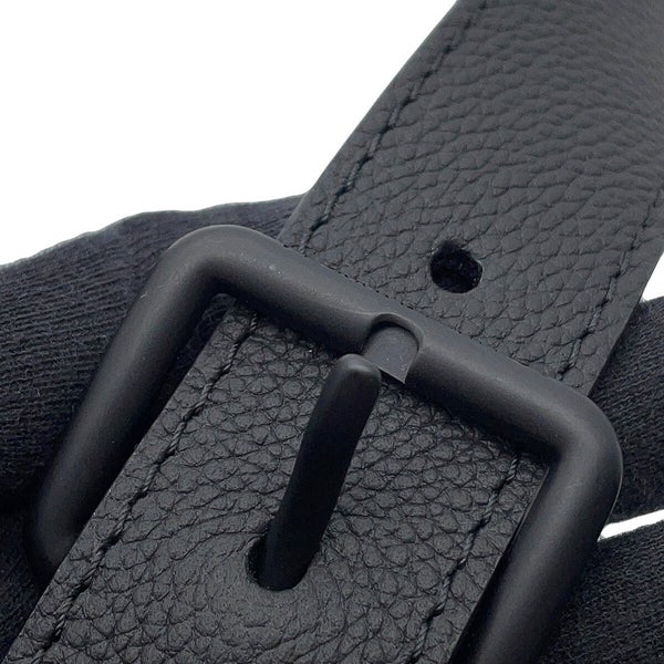 ルイヴィトン ショルダーバッグ ワクシーカーフレザー ボーディング・メッセンジャー M15265 ヴィトン ブラック 黒