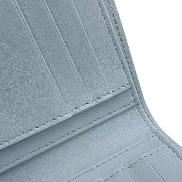 クリスチャン・ディオール 二つ折り財布 レディディオール カナージュ Dahlia ウォレット S2605PUQA