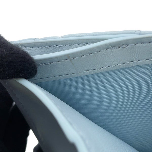 クリスチャン・ディオール 三つ折り財布 カナージュ My Dior Hibiscus Lジップウォレット ラムスキン S2608PUQA