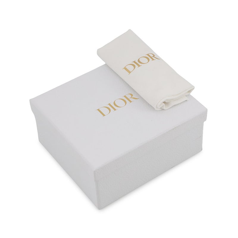 クリスチャン・ディオール 三つ折り財布 カナージュ My Dior Hibiscus Lジップウォレット ラムスキン S2608PUQA