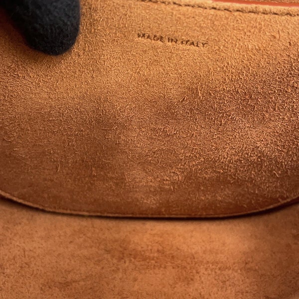 セリーヌ ショルダーバッグ キュイル トリオンフ フォルコ スムースカーフレザー 198263 CELINE ブラウン