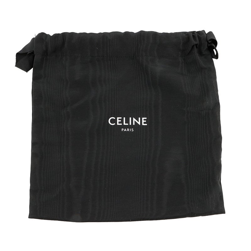 セリーヌ ショルダーバッグ キュイル トリオンフ フォルコ スムースカーフレザー 198263 CELINE ブラウン