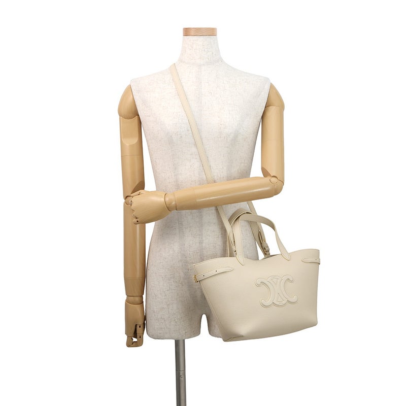 セリーヌ ハンドバッグ キュイルトリオンフ ミニ カバ アナイス 121743 CELINE 2way