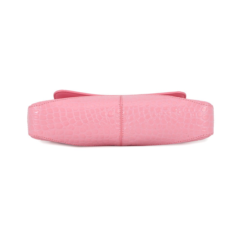 バレンシアガ ショルダーバッグ XX スモール クロコ型押しレザー 695645 BALENCIAGA 2way バレンシアガ ショルダーバッグ XX スモール クロコ型押しレザー