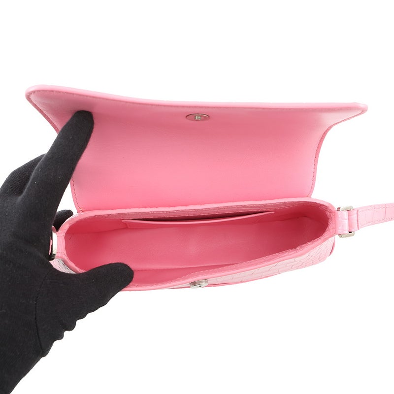 バレンシアガ ショルダーバッグ XX スモール クロコ型押しレザー 695645 BALENCIAGA 2way