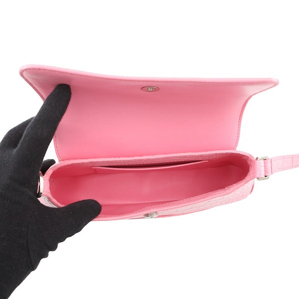 バレンシアガ ショルダーバッグ XX スモール クロコ型押しレザー 695645 BALENCIAGA 2way