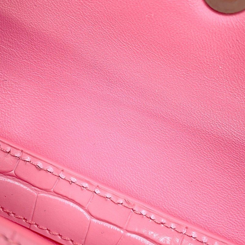 バレンシアガ ショルダーバッグ XX スモール クロコ型押しレザー 695645 BALENCIAGA 2way