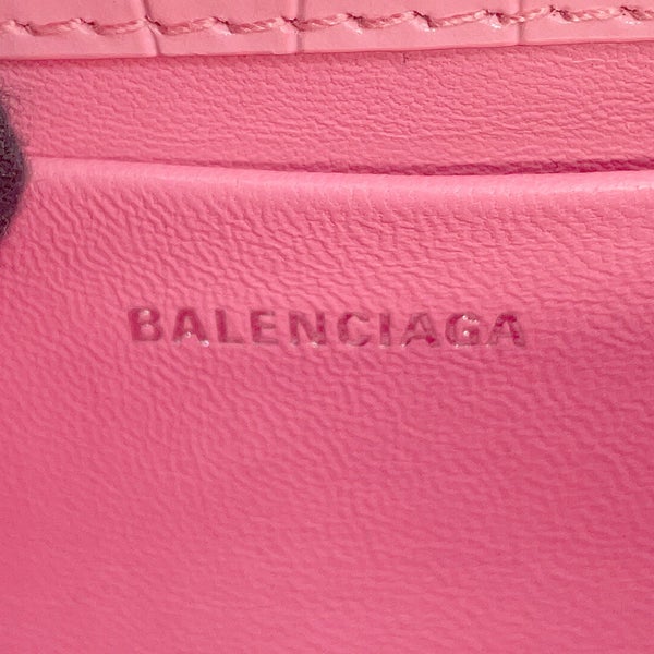 バレンシアガ ショルダーバッグ XX スモール クロコ型押しレザー 695645 BALENCIAGA 2way