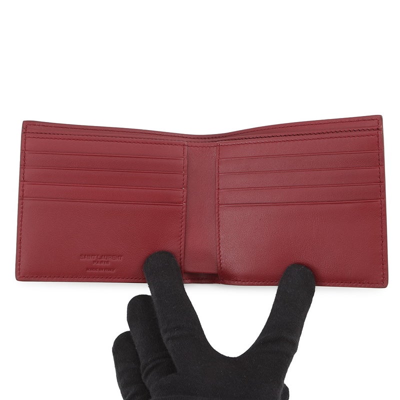 サンローランパリ 二つ折り財布 イースト/ウエスト ウォレット パテントレザー 396307 SAINT LAURENT PARIS