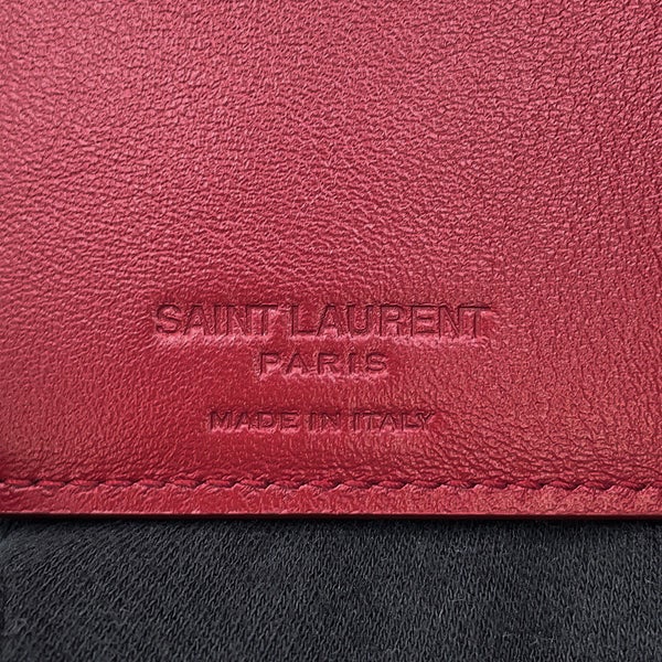 サンローランパリ 二つ折り財布 イースト/ウエスト ウォレット パテントレザー 396307 SAINT LAURENT PARIS