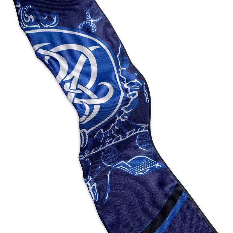 エルメス スカーフ ツイリー  エクスリブリス EX-LIBRIS シルク レザー HERMES 2025春夏