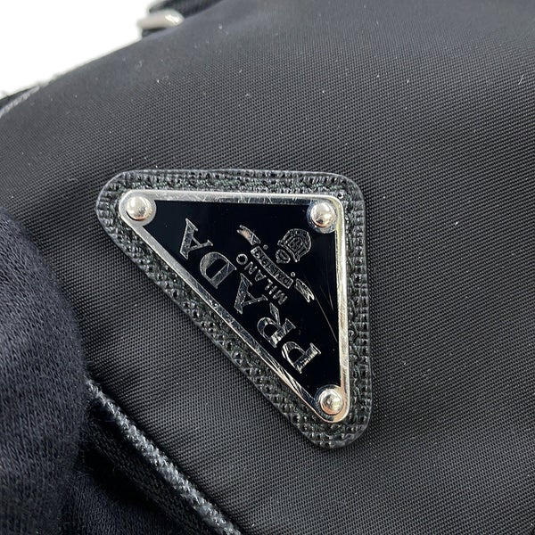 プラダ ショルダーバッグ Re-Nylon スマートフォンケース ナイロン 2ZH155 PRADA 黒