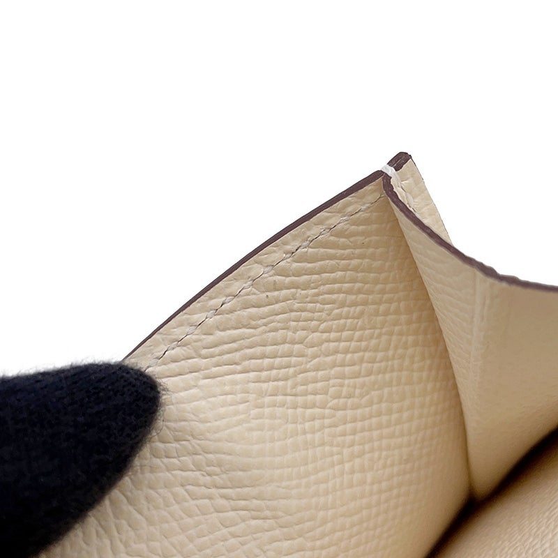 エルメス 財布 ケリーポケット コンパクト ナタ/シルバー金具 エプソン B刻印 財布