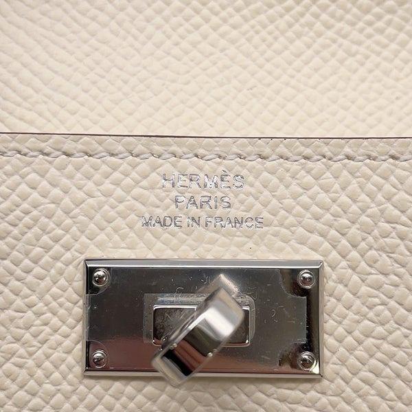 エルメス 財布 ケリーポケット コンパクト ナタ/シルバー金具 エプソン B刻印 財布