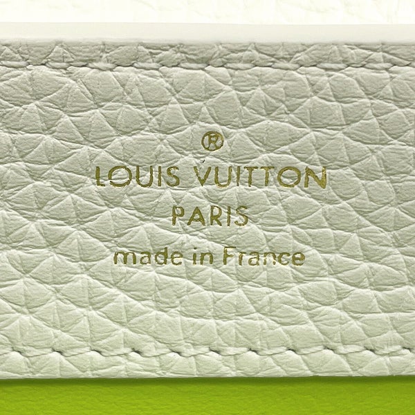 ルイヴィトン ハンドバッグ トリヨンレザー/テキスタイル カプシーヌ MINI M59879 LOUIS VUITTON ヴィトン 白