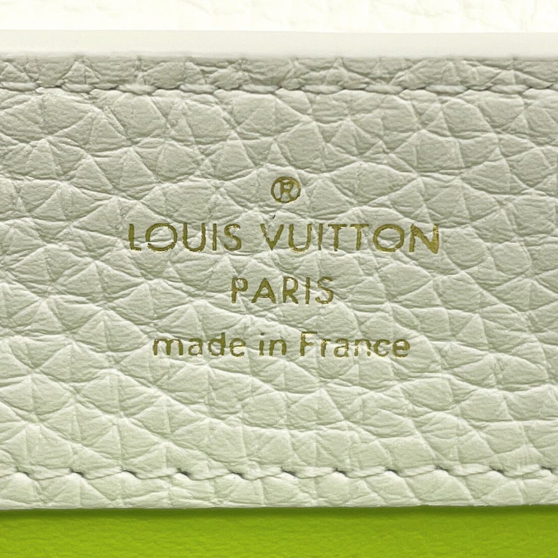 ルイヴィトン ハンドバッグ トリヨンレザー/テキスタイル カプシーヌ MINI M59879 LOUIS VUITTON ヴィトン 白