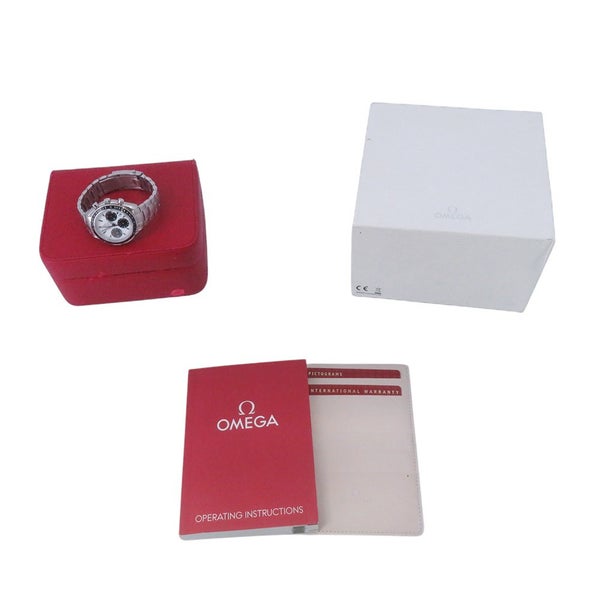 オメガ スピードマスター デイト クロノグラフ 323.30.40.40.04.001 OMEGA 腕時計 ウォッチ 白文字盤