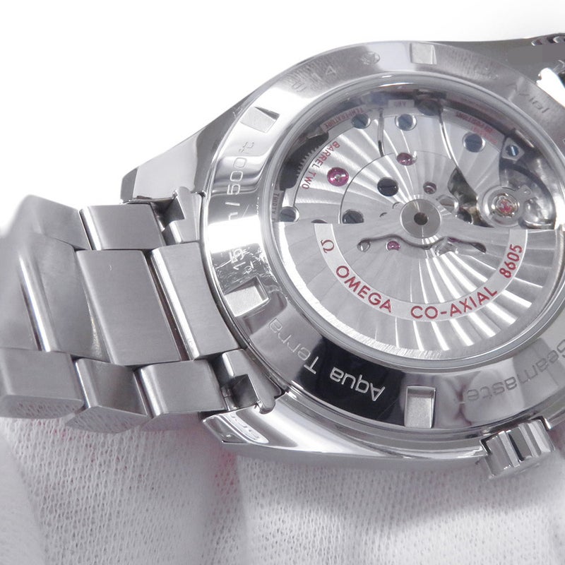 オメガ シーマスター アクアテラ 150M コーアクシャル GMT 231.10.43.22.03.001 OMEGA 腕時計 ブルー文字盤