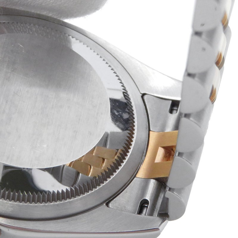 ロレックス デイトジャスト SS/K18PG V番 116231G ROLEX 腕時計 ピンクコンピューター文字盤 10Pダイヤ