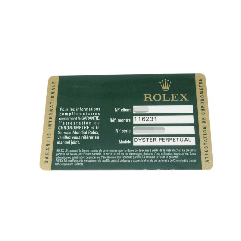 ロレックス デイトジャスト SS/K18PG V番 116231G ROLEX 腕時計 ピンクコンピューター文字盤 10Pダイヤ