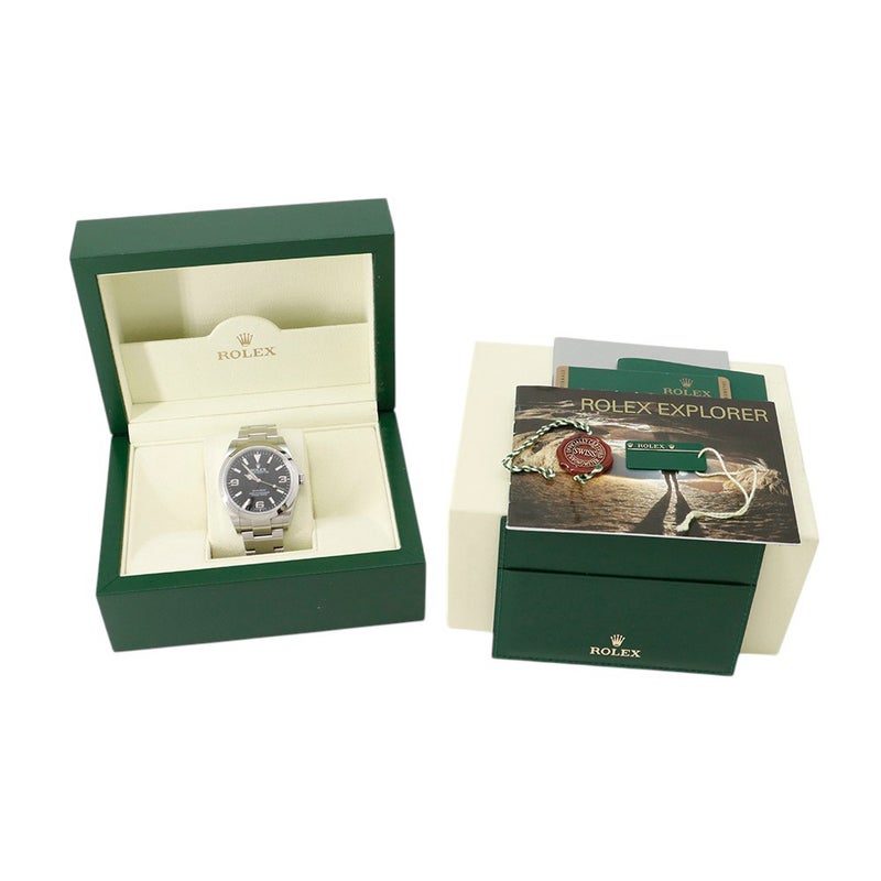 ロレックス エクスプローラー1 G番 214270 ROLEX 腕時計 黒文字盤