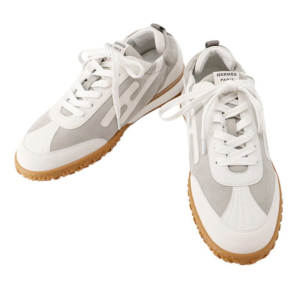 エルメス スニーカー ジェット ベロア メンズサイズ41 HERMES 靴