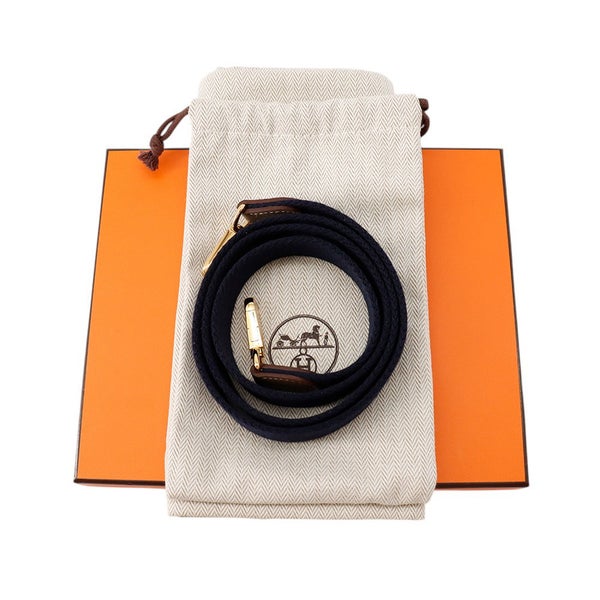 エルメス エブリンTPM 111cm アマゾン エトゥープ/ブルーインディゴ/シルバー金具 トリヨンクレマンス K刻印