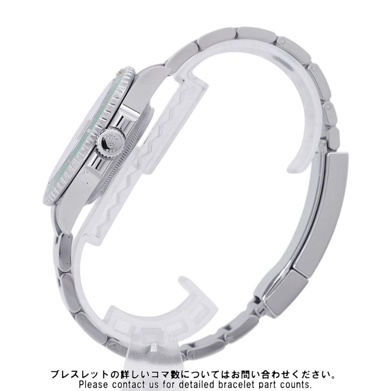 ロレックス サブマリーナ デイト グリーン ランダムシリアル ルーレット 116610LV ROLEX 腕時計 ウォッチ グリーン文字盤