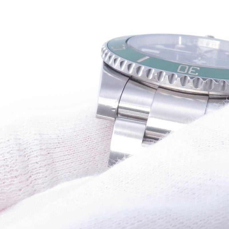 ロレックス サブマリーナ デイト グリーン ランダムシリアル ルーレット 116610LV ROLEX 腕時計 ウォッチ グリーン文字盤