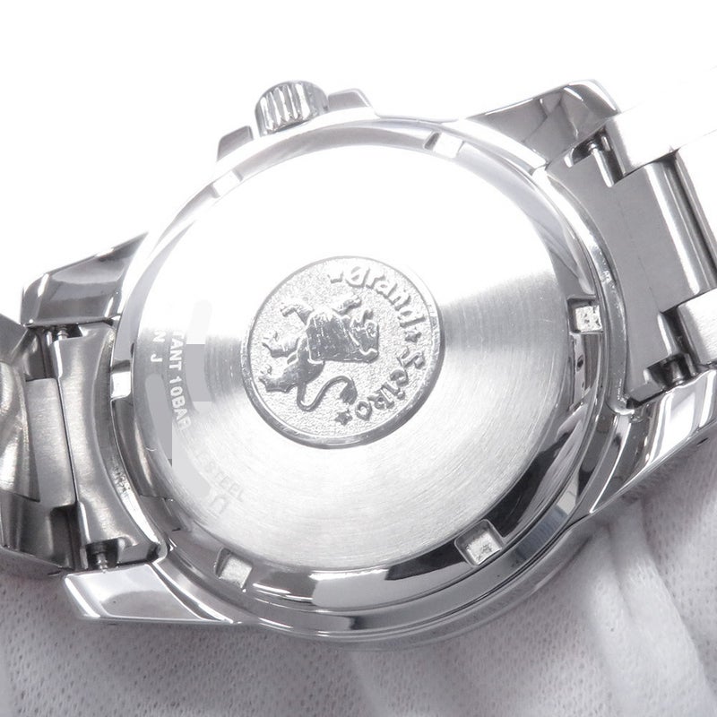 セイコー グランドセイコー スプリングドライブ GMT SBGE213 SEIKO 腕時計 黒文字盤