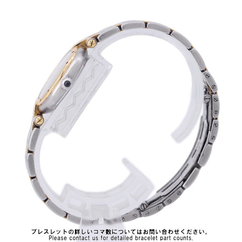 カルティエ パンテール ヴァンドーム SM W25030B6 Cartier 腕時計 クォーツ アイボリー文字盤