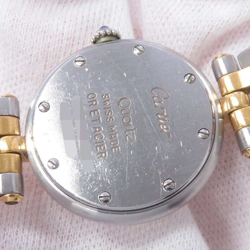 カルティエ パンテール ヴァンドーム SM W25030B6 Cartier 腕時計 クォーツ アイボリー文字盤