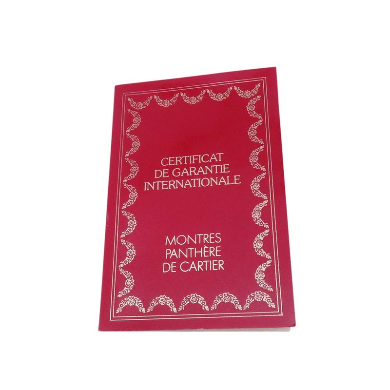 カルティエ パンテール ヴァンドーム SM W25030B6 Cartier 腕時計 クォーツ アイボリー文字盤