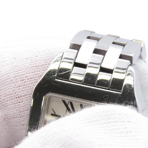 カルティエ サントスドゥモワゼルSM W25064Z5 Cartier 腕時計 ベージュ文字盤