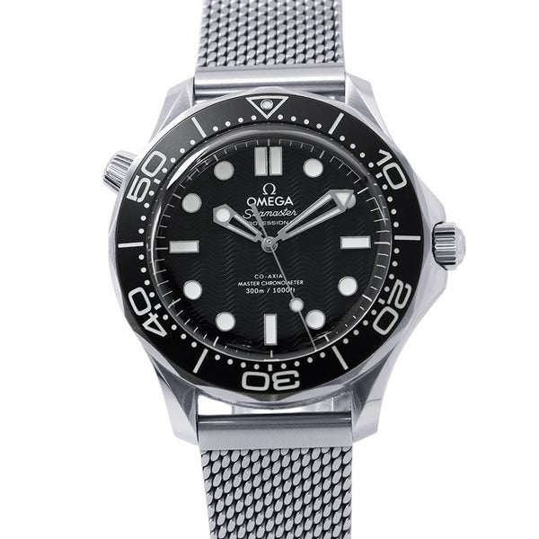 オメガ シーマスター ダイバー 300M コーアクシャル 210.30.42.20.01.010 OMEGA 腕時計 黒文字盤