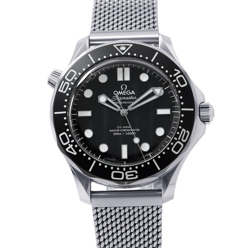 オメガ シーマスター ダイバー 300M コーアクシャル 210.30.42.20.01.010 OMEGA 腕時計 黒文字盤