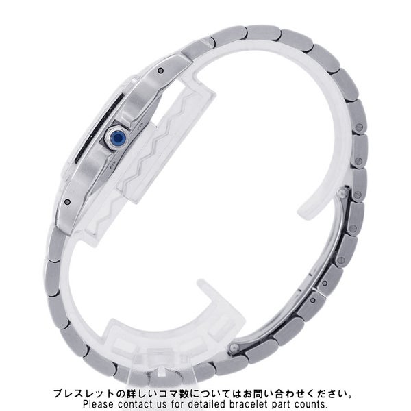 カルティエ サントスガルベ LM W20055D6 Cartier 腕時計 シルバー文字盤