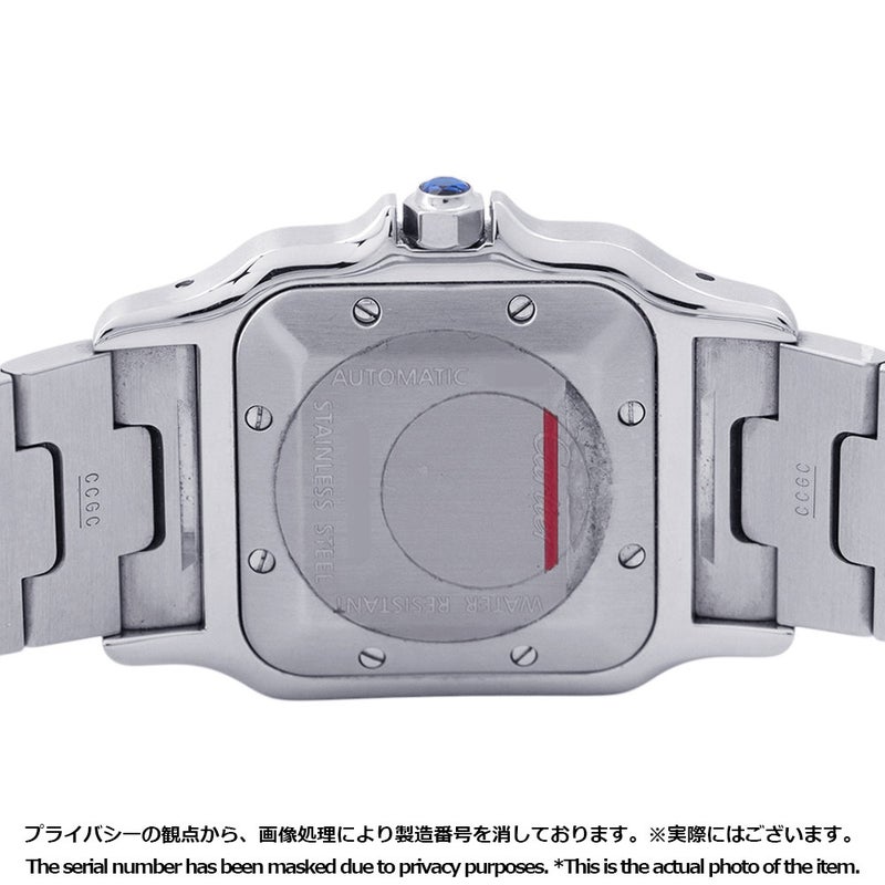 カルティエ サントスガルベ LM W20055D6 Cartier 腕時計 シルバー文字盤