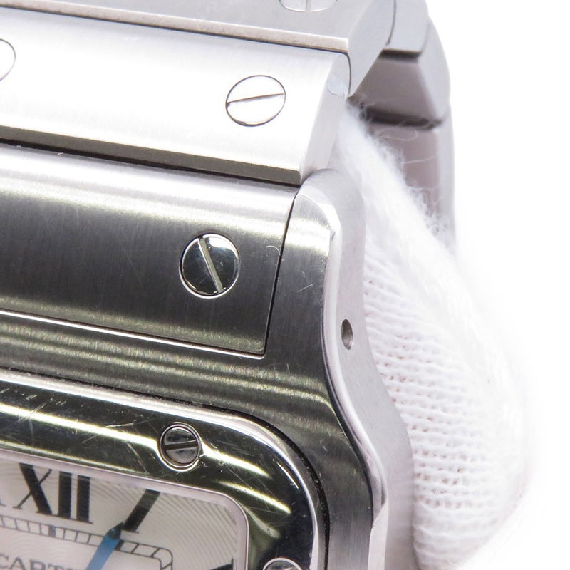 カルティエ サントスガルベ LM W20055D6 Cartier 腕時計 シルバー文字盤