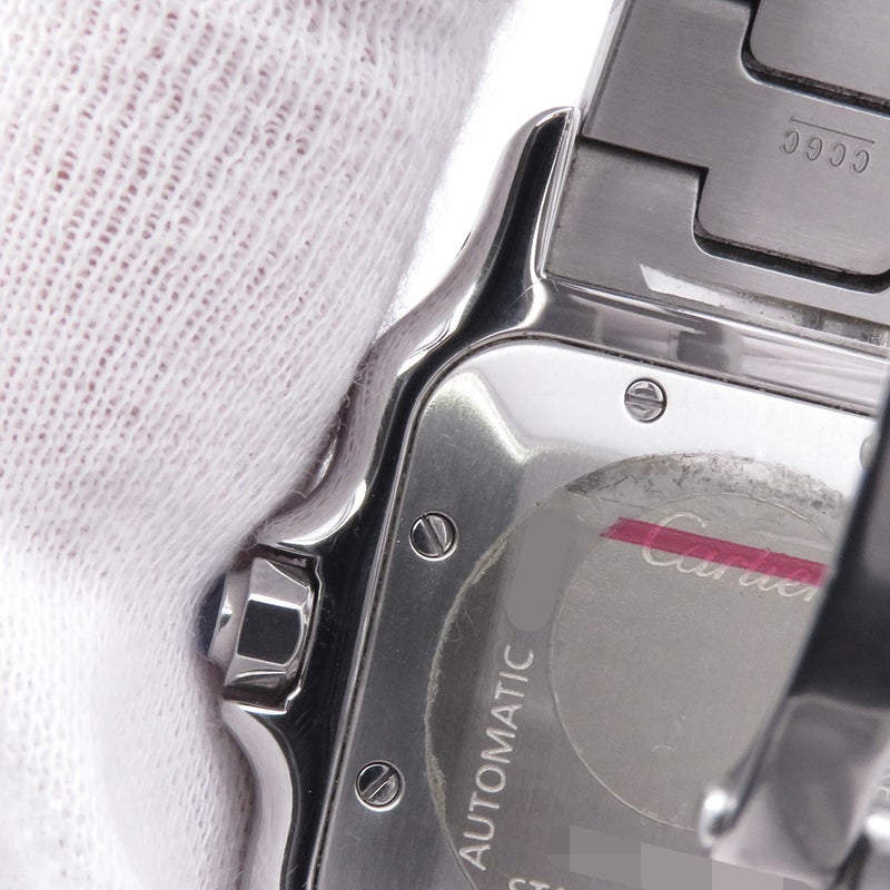 カルティエ サントスガルベ LM W20055D6 Cartier 腕時計 シルバー文字盤