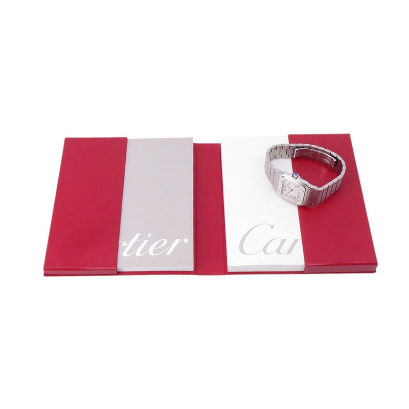 カルティエ サントスガルベ LM W20055D6 Cartier 腕時計 シルバー文字盤