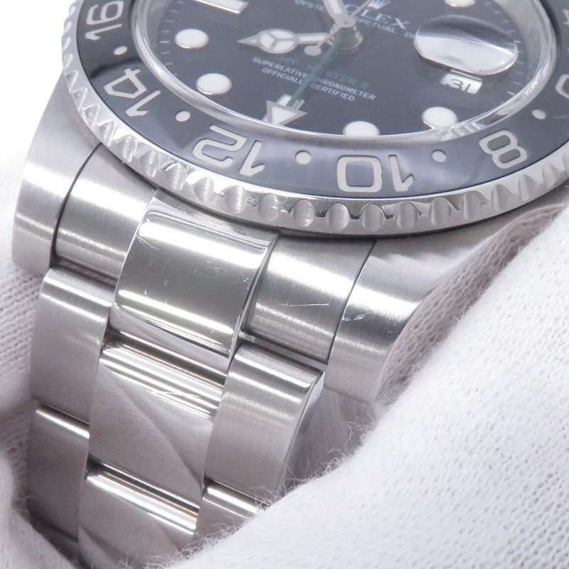 ロレックス GMTマスター2 デイト M番 116710LN ROLEX 腕時計 黒文字盤