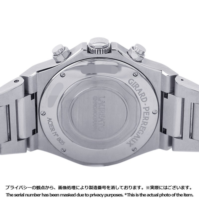 ジラールペルゴ ロレアート クロノグラフ 81020-11-431-11A GIRARD-PERREGAUX 腕時計 ブルー文字盤