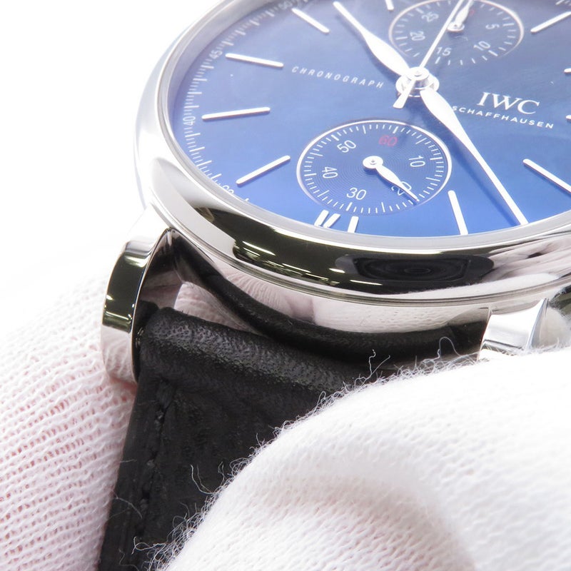 IWC ポートフィノ・クロノグラフ 39 ローレウス・スポーツ・フォー・グッド 世界1000本限定 IW391408 ブルー文字盤