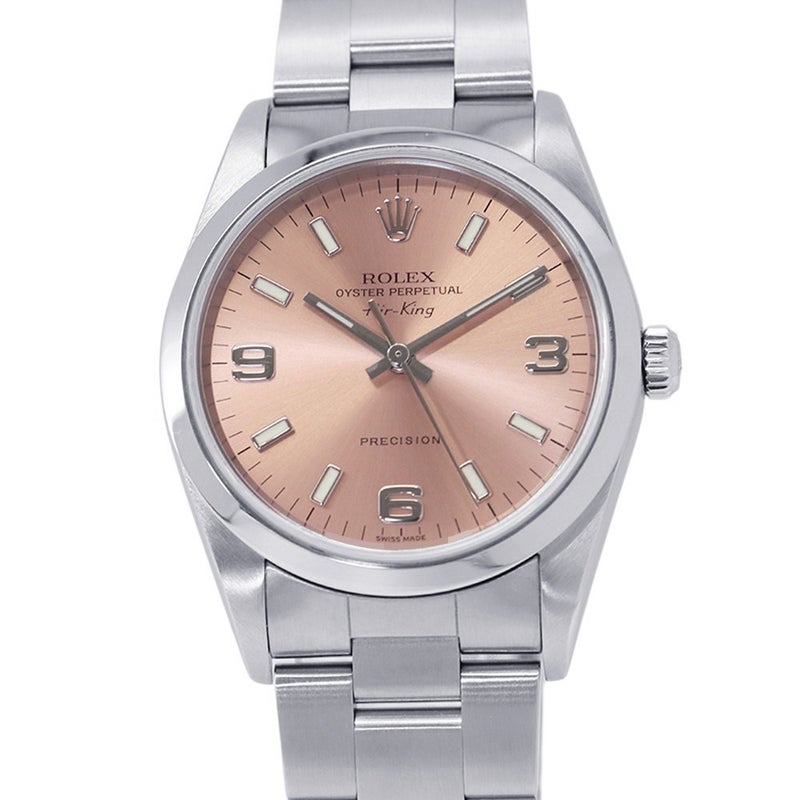 ロレックス エアキング D番 14000M ROLEX 腕時計 ウォッチ ピンク文字盤
