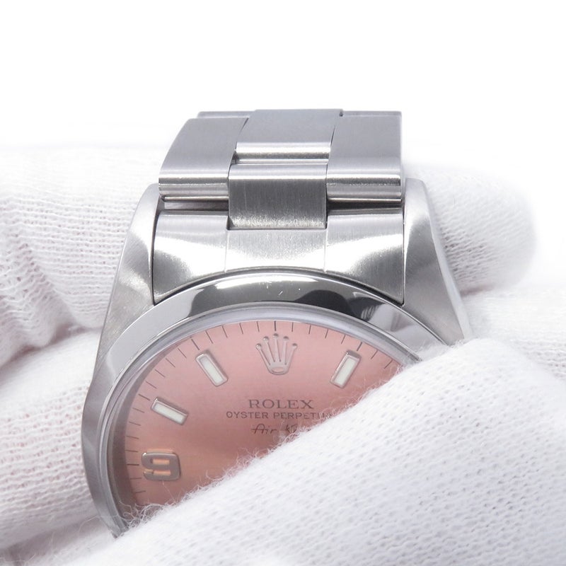 ロレックス エアキング D番 14000M ROLEX 腕時計 ウォッチ ピンク文字盤