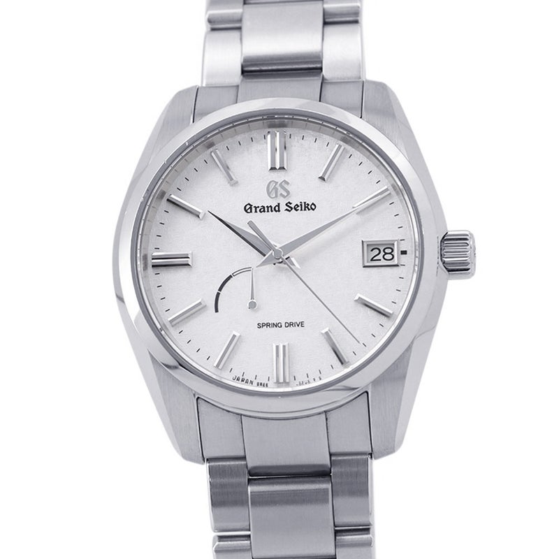 セイコー グランドセイコー スプリングドライブ SBGA465 SEIKO 腕時計 雪白 シルバー文字盤